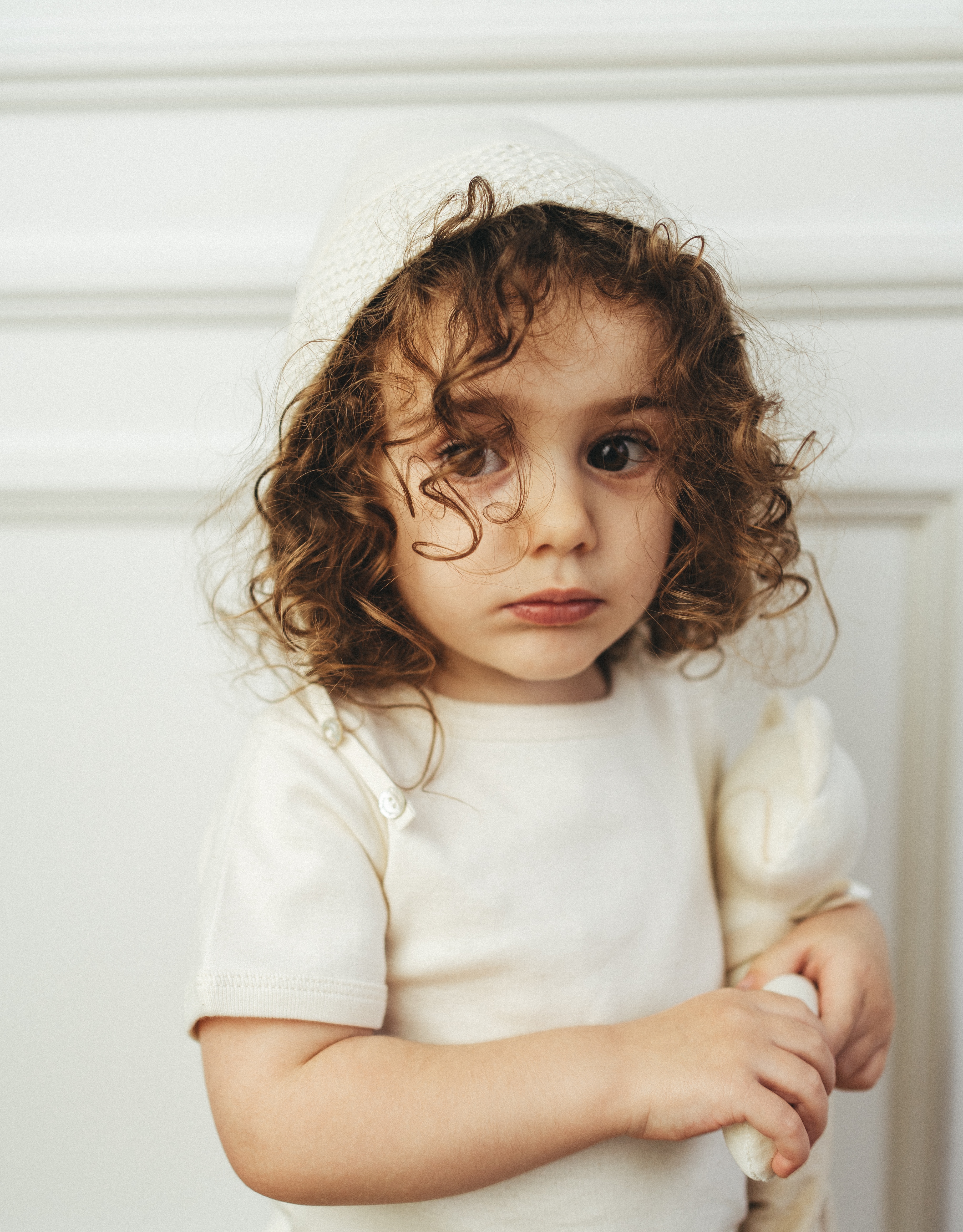 Чепчик с вышивкой